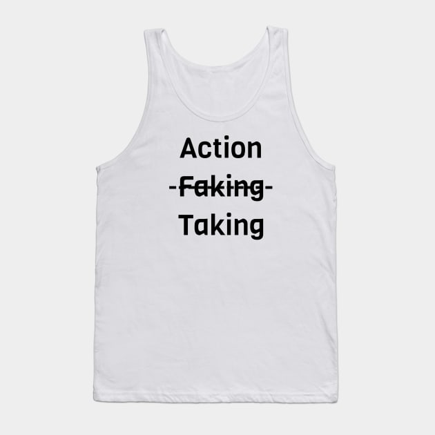 Action Taking Tank Top by Jitesh Kundra